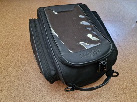 Original Ducati Scrambler Tankrucksack - TOP mit Trageriemen