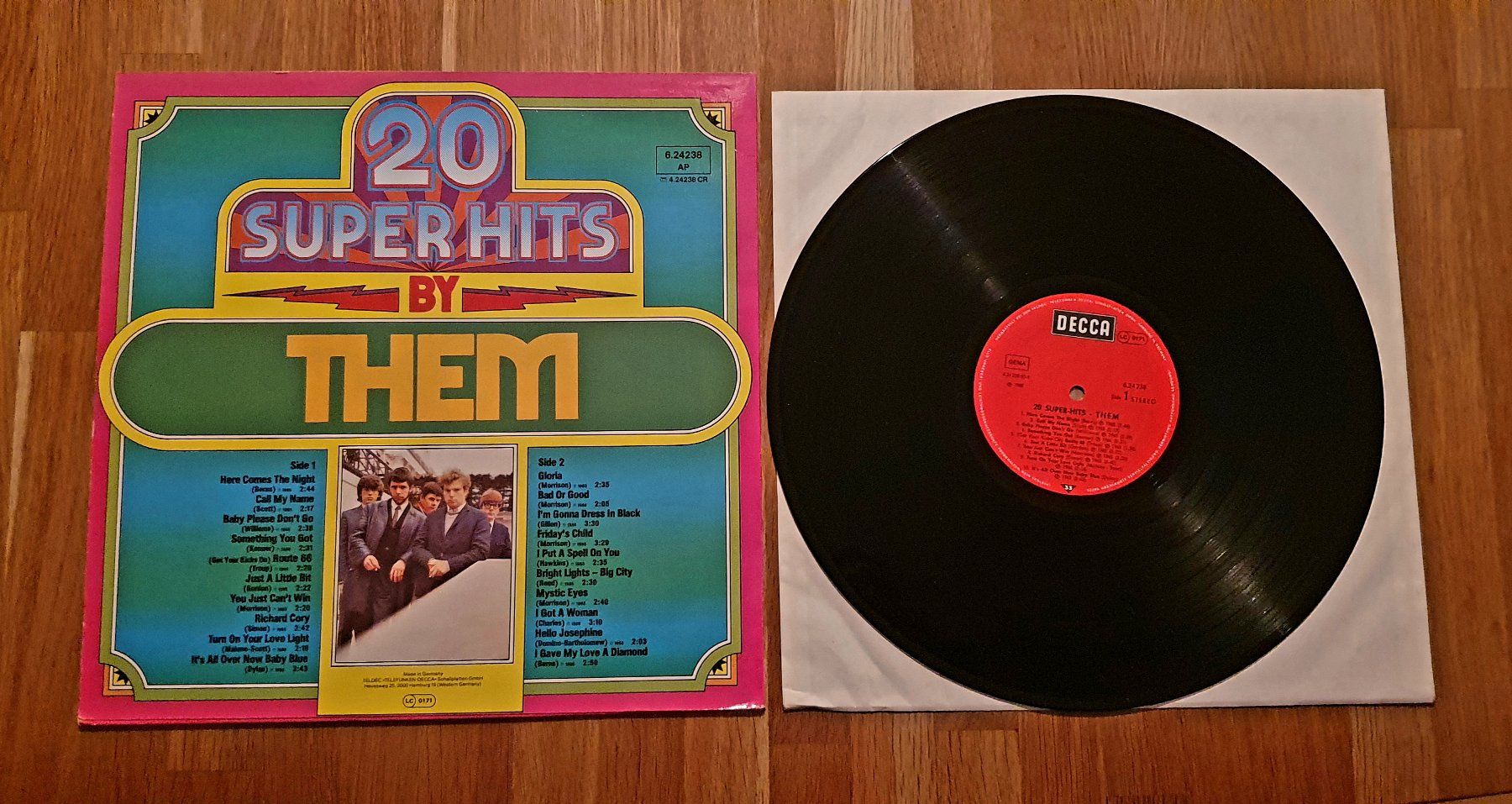 Dischi in vinile: THEM (Van Morrison) 20 Super Hits, LP, TOP! – Usato da Kreuzlingen venduto da Cdschlumpf 1