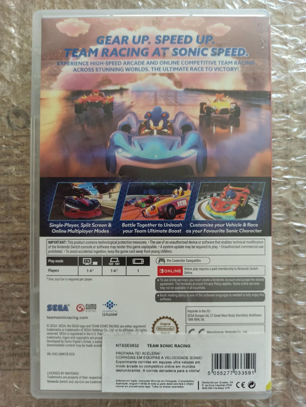Giochi: Team Sonic Racing -  Nintendo Switch / NSW – Usato da Oberweningen venduto da mar_87mx 1