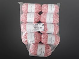 RICO DESIGN flauschiges Garn Lachs 9 Stk.