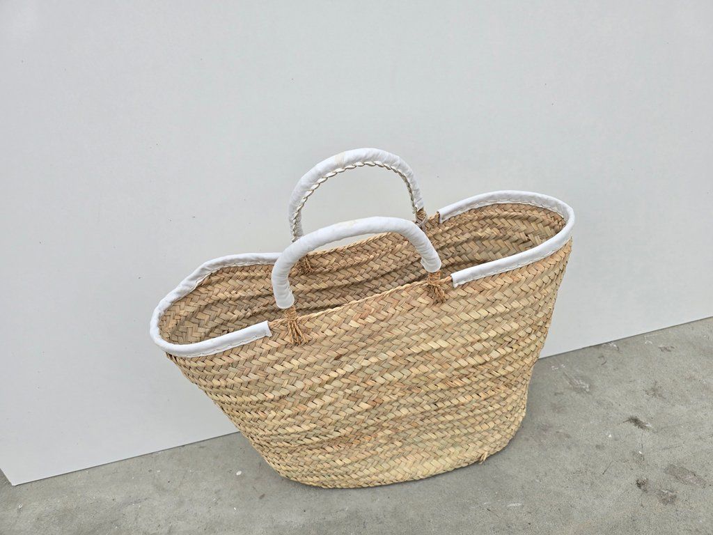 Altro per la casa: Korb: Shopper oval blanc cassé-ANGEBOT – Nuovo (secondo la descrizione) da Romanshorn venduto da Rachacha 1
