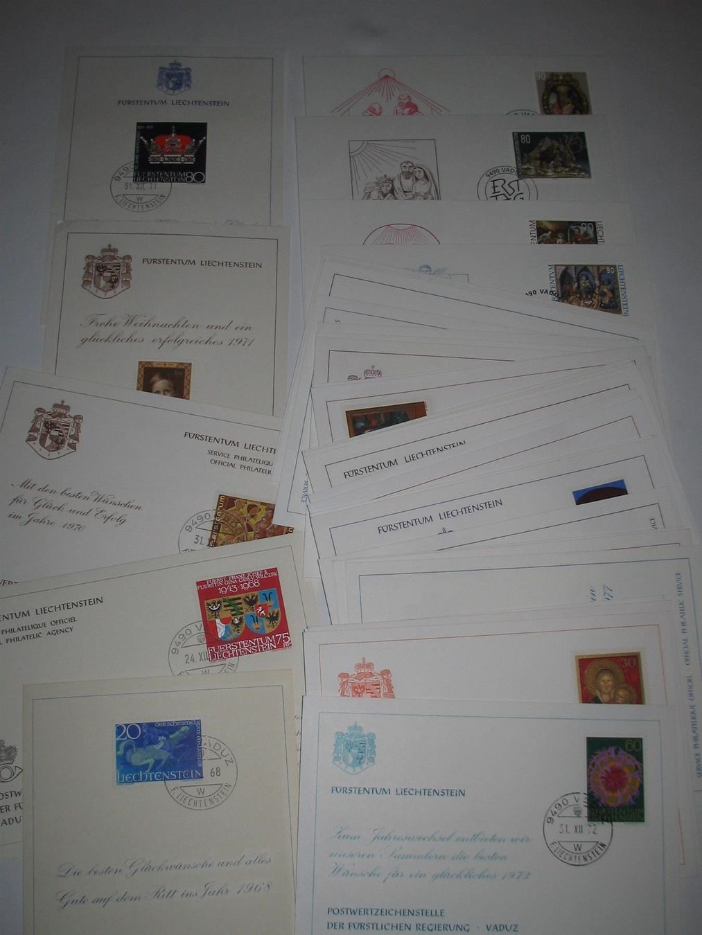 Cartes: Off. Glückwunschkarten der Post ab 1968 – D'occasion à Winterthur par Kyoung