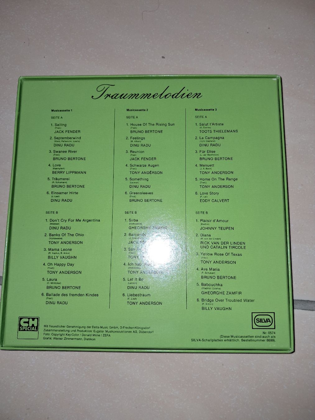 Musicassette: Coffret de 3 cassettes audio – Usato da Le locle venduto da juliensaran 4