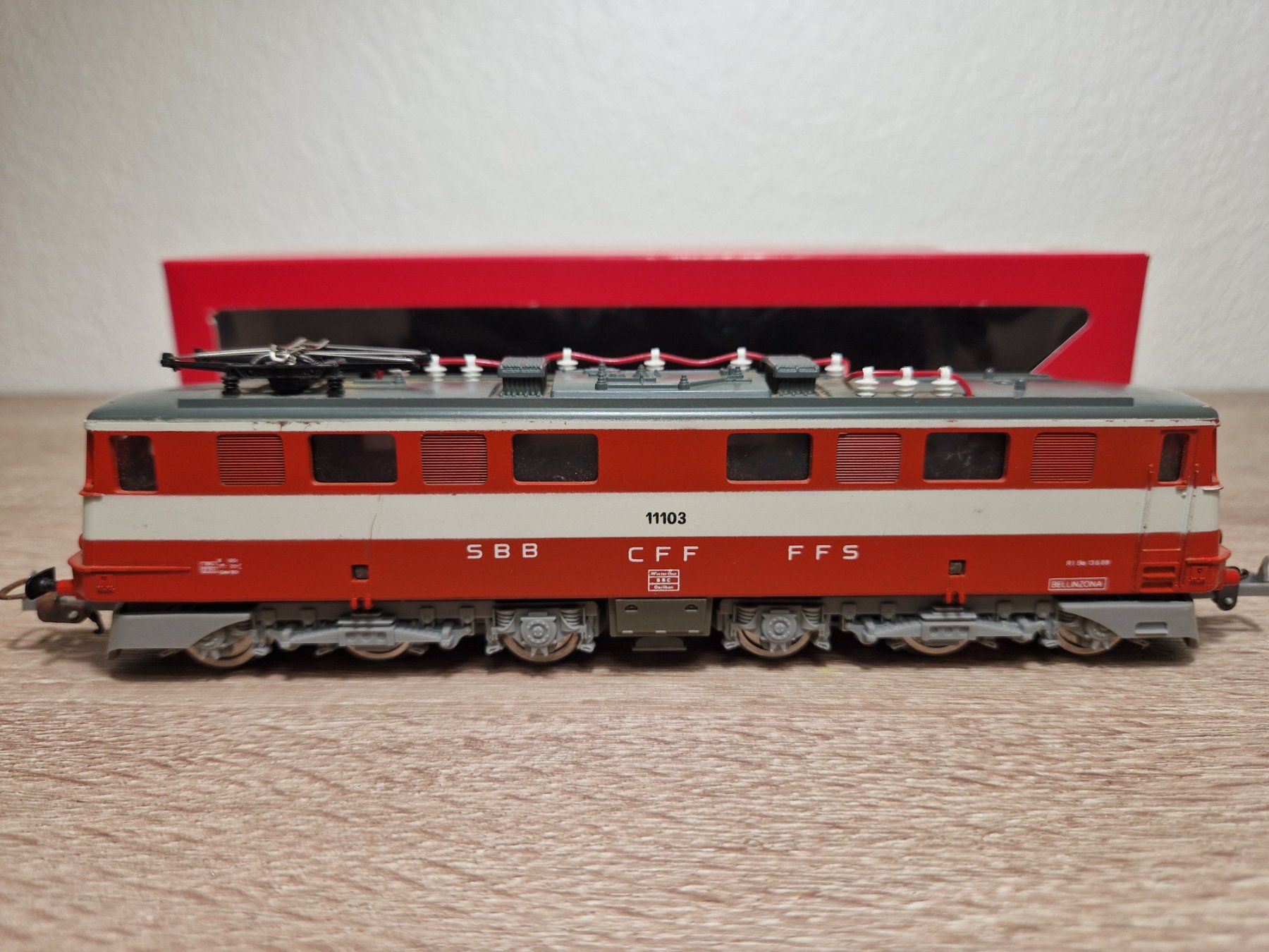 Lima Modellini di ferrovie: Lima E-Lok 11103 SBB H0 – Usato da St-Aubin-Sauges venduto da tantome 1