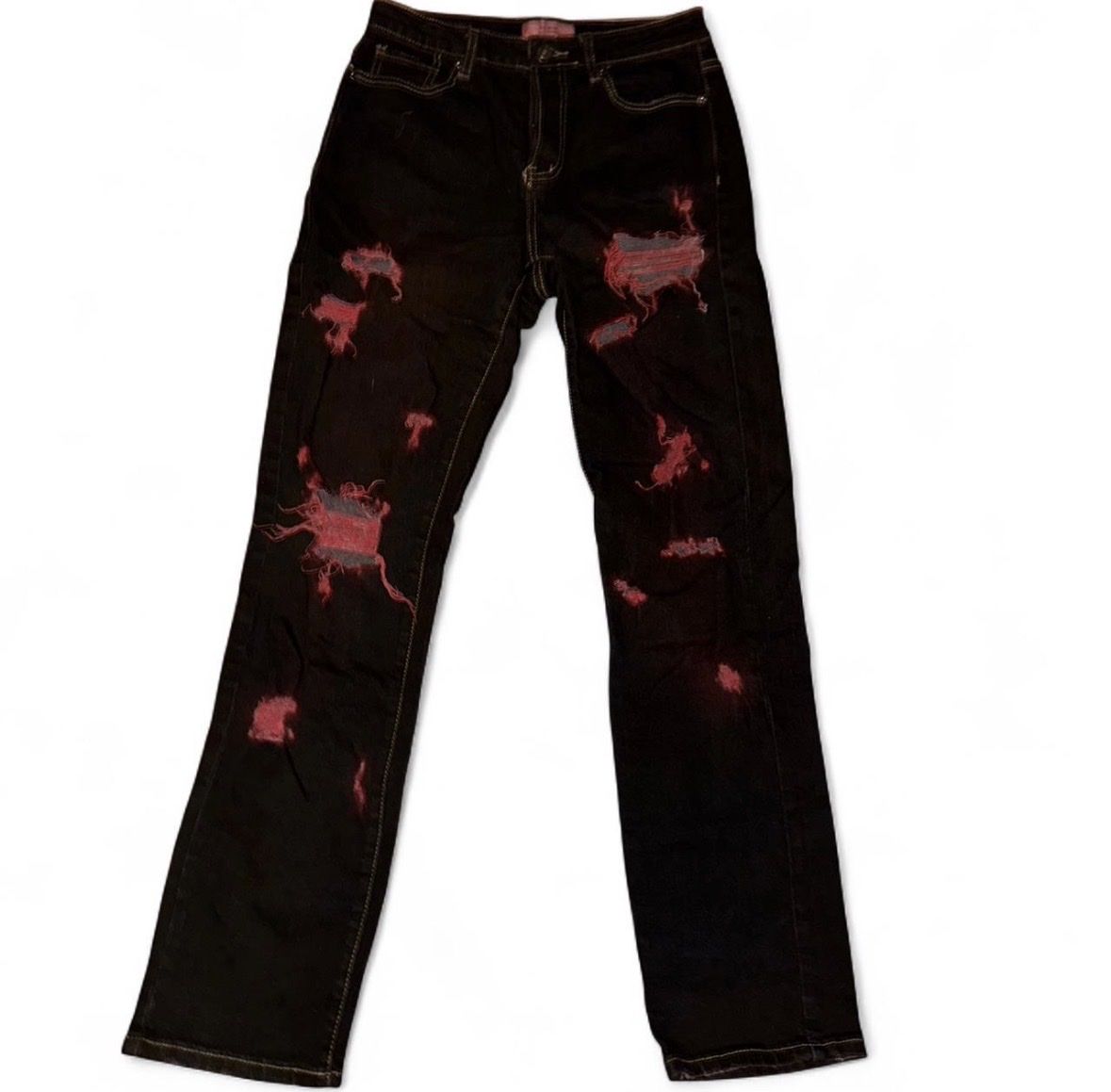 Jeans: Damen Jeans Schwarz Rissig – Neu (gemäss Beschreibung) aus Marbach SG von Rob_sta