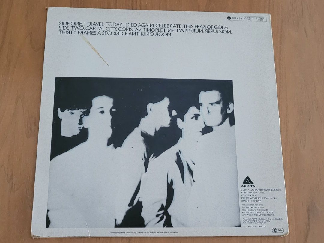 Schallplatten: LP  Simple Minds – Gebraucht aus Martigny von MZ-67 1