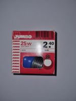 Glühbirne Jumbo 25W blau E27 neuwertig