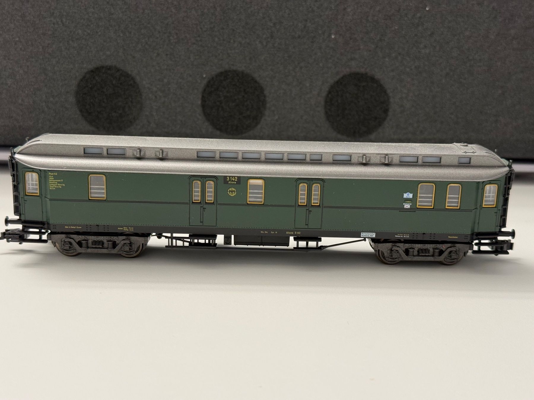 Fleischmann Modellini di ferrovie: FLM 5079 DRG Bahnpostwagen Ep2  / DC HO – Usato da Jonschwil venduto da sutfra12 2