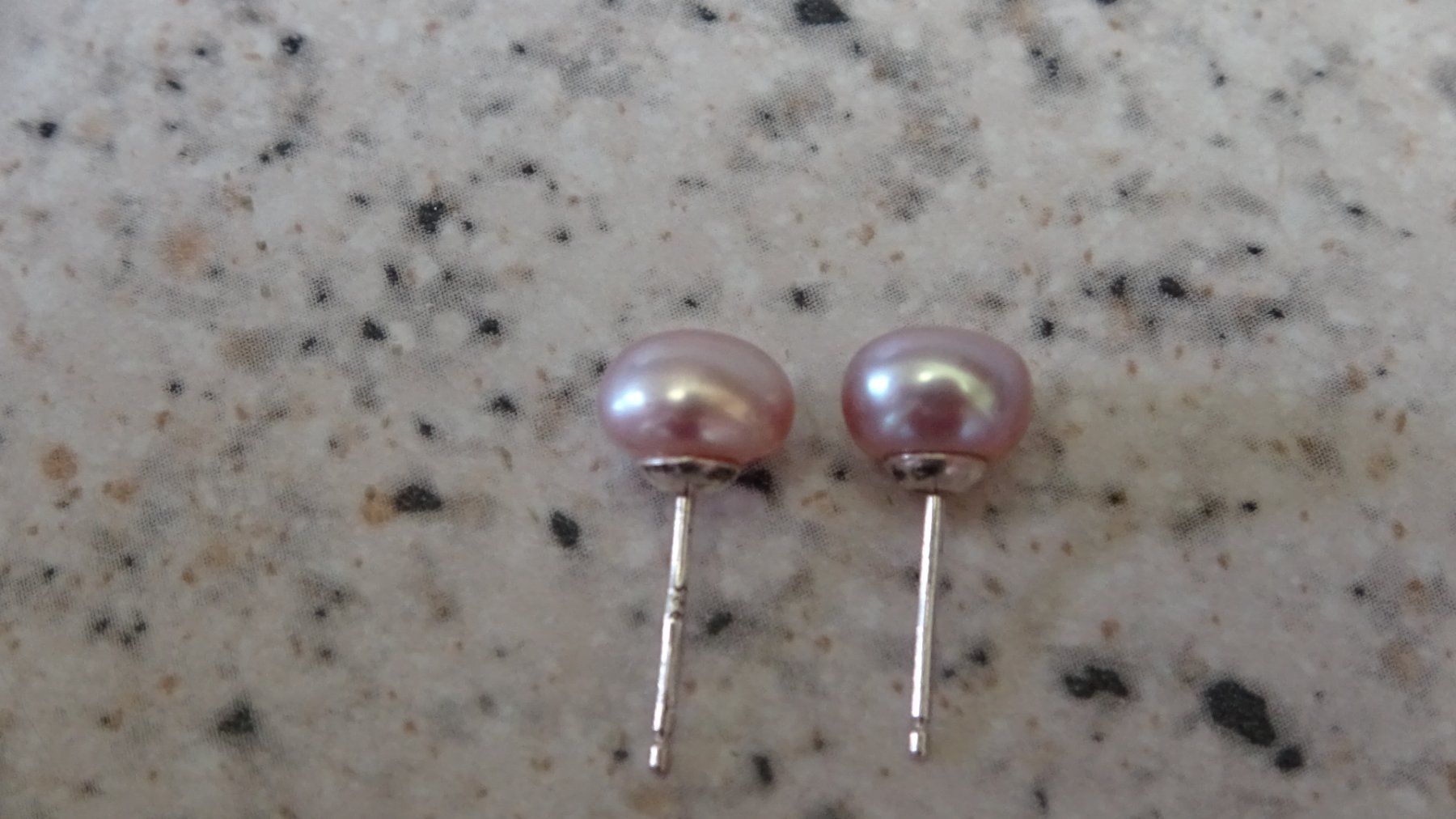 Orecchini pendenti & Orecchini a lobo: Natural Pink Earrings Perlen – Nuovo (secondo la descrizione) da Bévilard venduto da Yougems 4