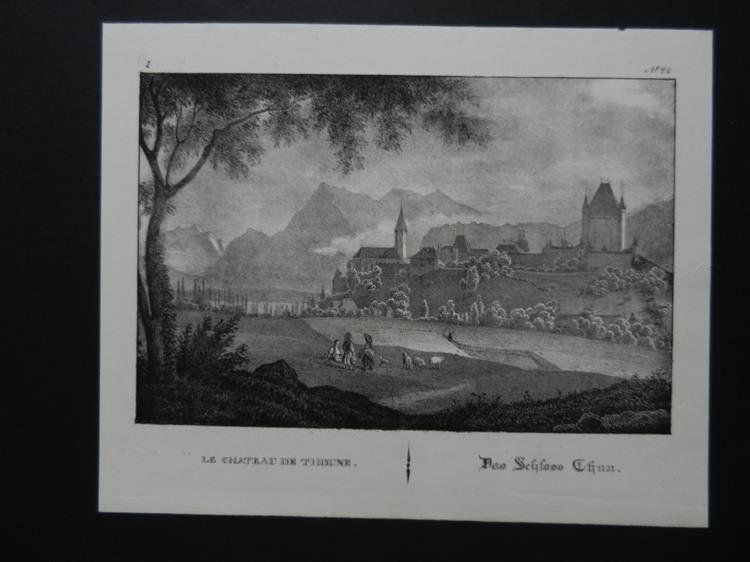 Stiche: Das Schloss Thun – Gebraucht aus Risch von Rischli15