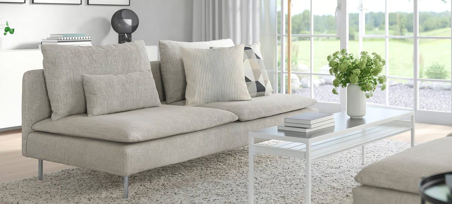 Ikea Sofas: Canapé beige – D'occasion à Pully par may_p5s8