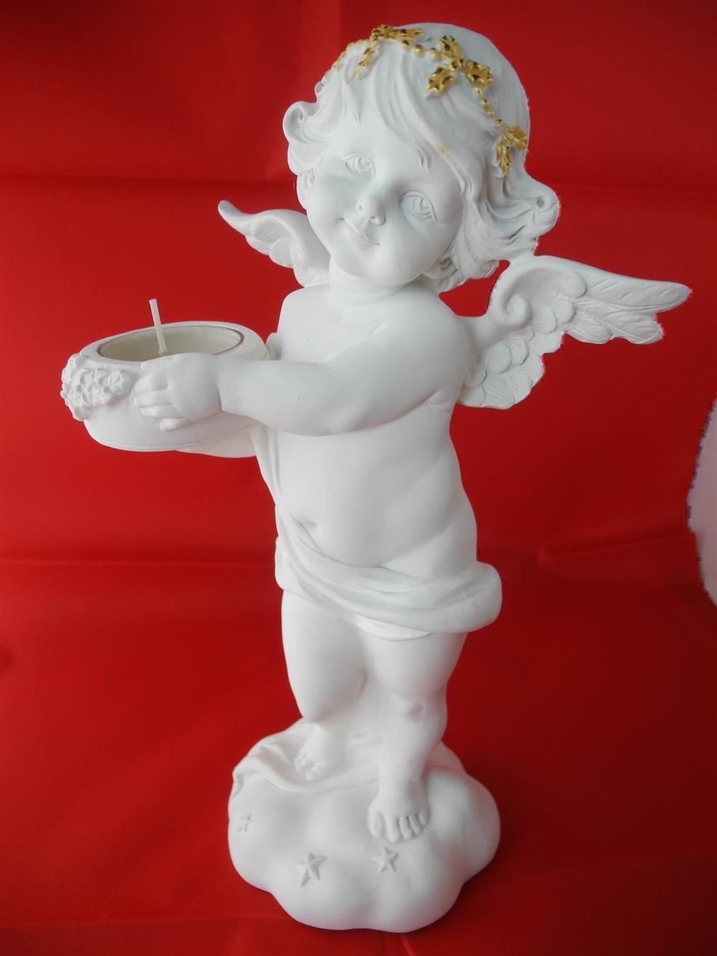 Statuette: Engel mit Goldkranz, Nr. c21 – Nuovo e nell'imballaggio originale da Kottwil venduto da Crazyrolf 1