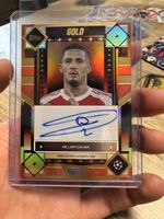 William Saliba auto /25 Topps Gold UCC 25/26