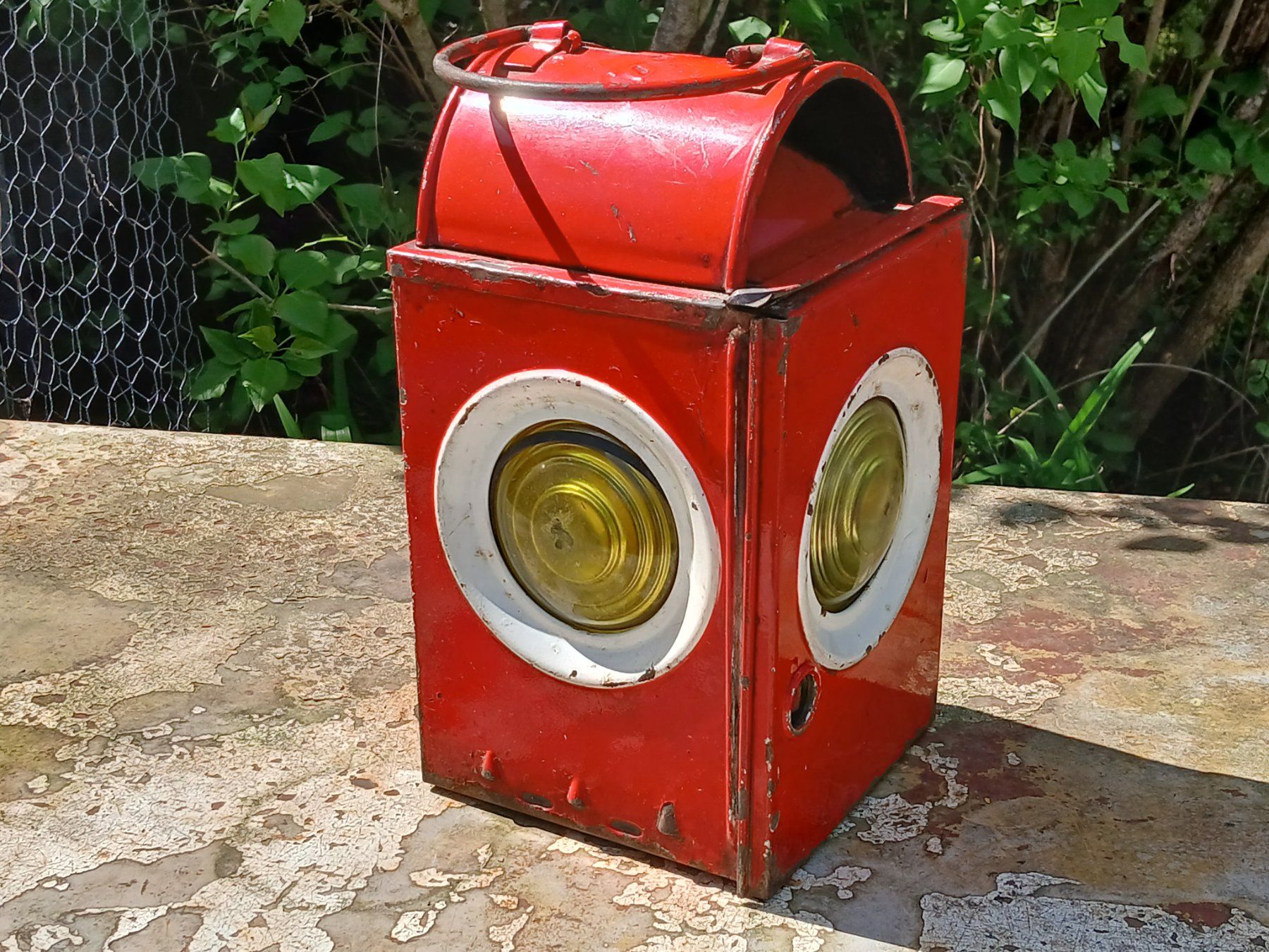 Lampade: Alte Locher Baustellenleuchte – Usato da Zumikon venduto da Vollvintage