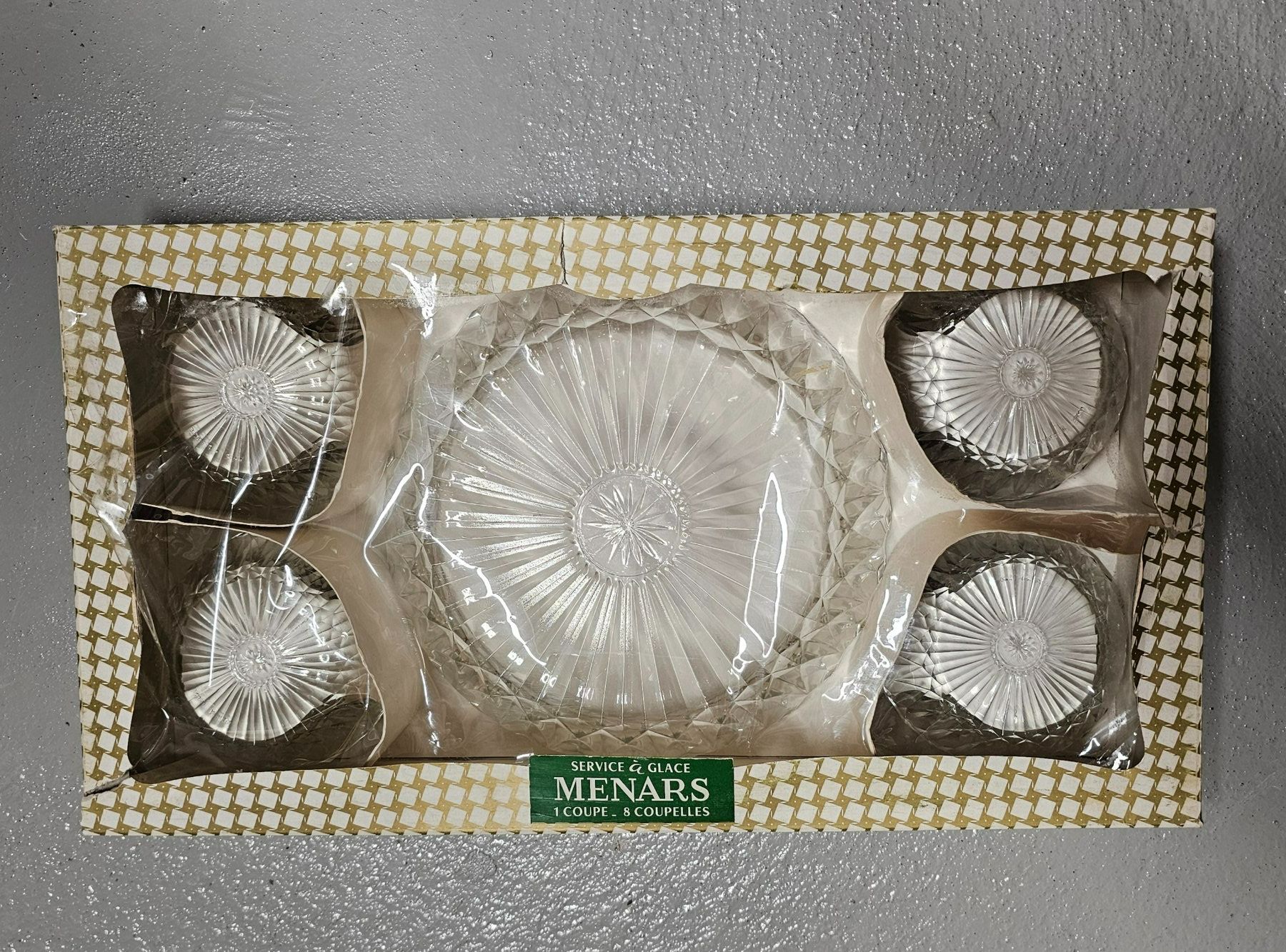 Ciotole: Vintage Kristallglas-Schüssel-Set – Nuovo (secondo la descrizione) da Oetwil a.d. Limmat venduto da grisilisi 2