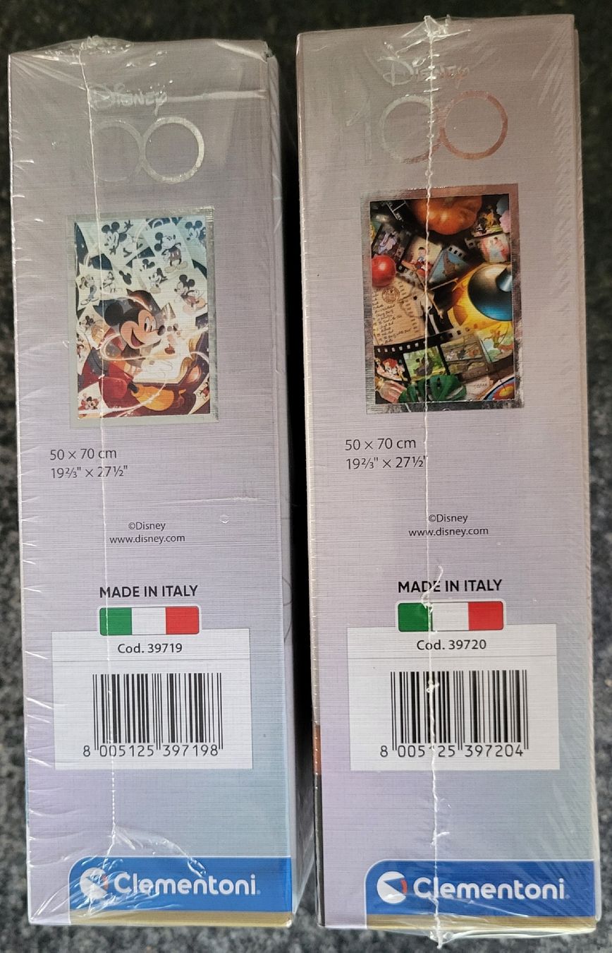Clementoni Puzzle: 2 puzzles Disney 1000 pièces – Nuovo e nell'imballaggio originale da Montet (Glâne) venduto da KOADA 5