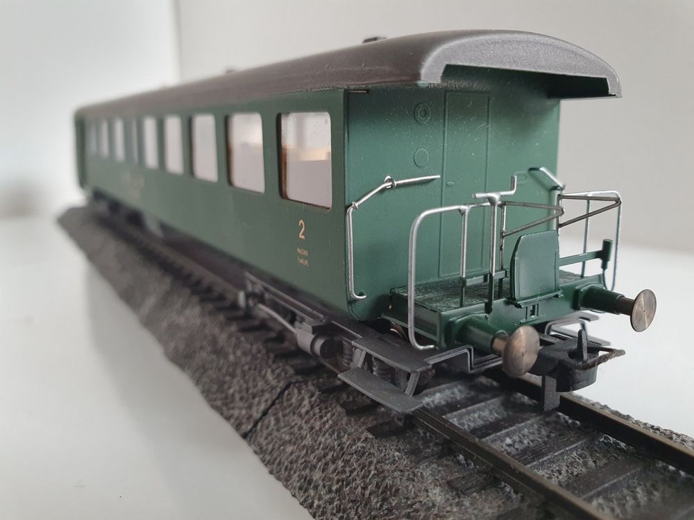 Metropolitan Modelleisenbahnen: BLS Steuerwagen 902 / Umbau aus ABi / Metrop / DC  / Neu – Neu und originalverpackt aus Zürich von BLS58MA 3