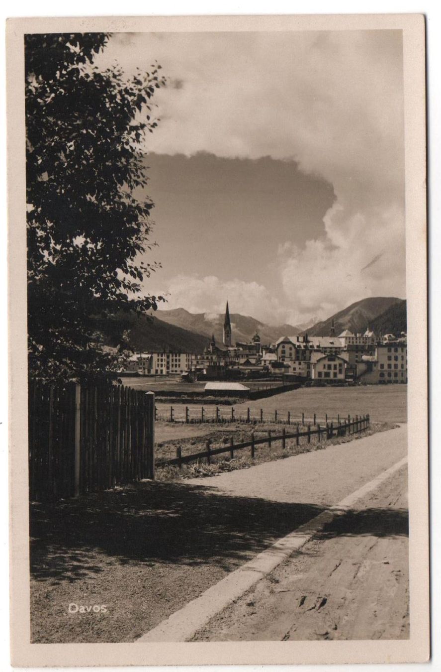 Cartoline postali: DAVOS – Usato da Jona venduto da philajona