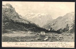 Engstlenalp, Ortspartie mit Berneralpen