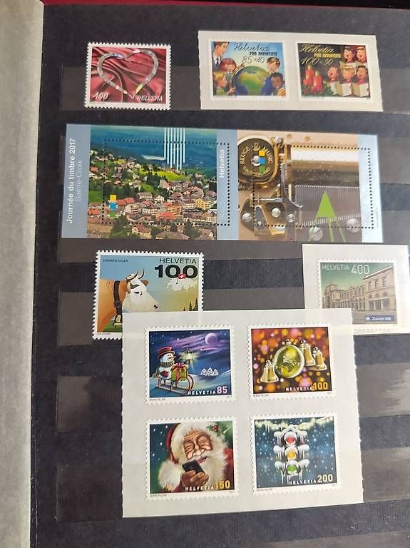 Tutti i francobolli: Jahresserie 2017 Post Briefmarken postfrisch – Usato da Wohlen AG venduto da gnabbr 3