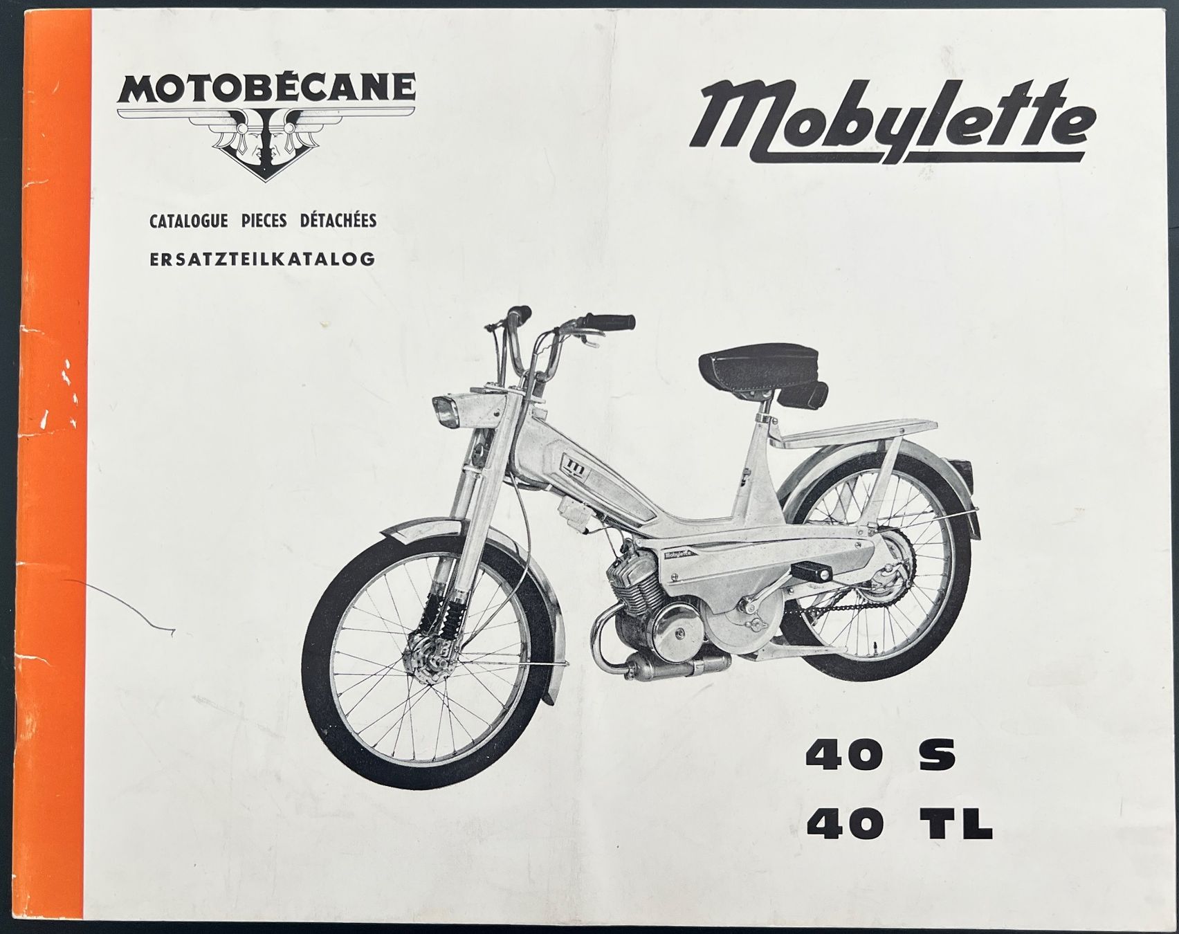 Libri: Mobylette 40S / 40TL Ersatzteilkatalog – Usato da Thun venduto da Cravatte