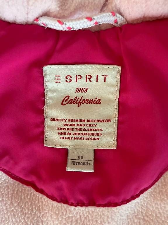 Giacche & Cappotti: Esprit Jacke pink Gr. 86 – Usato da Chur venduto da pro_8sgy 3