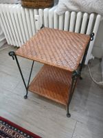 petite table bambou et métal