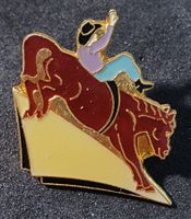 BB417 - Pin Pferd Pferde Sport Rodeo Cowboy