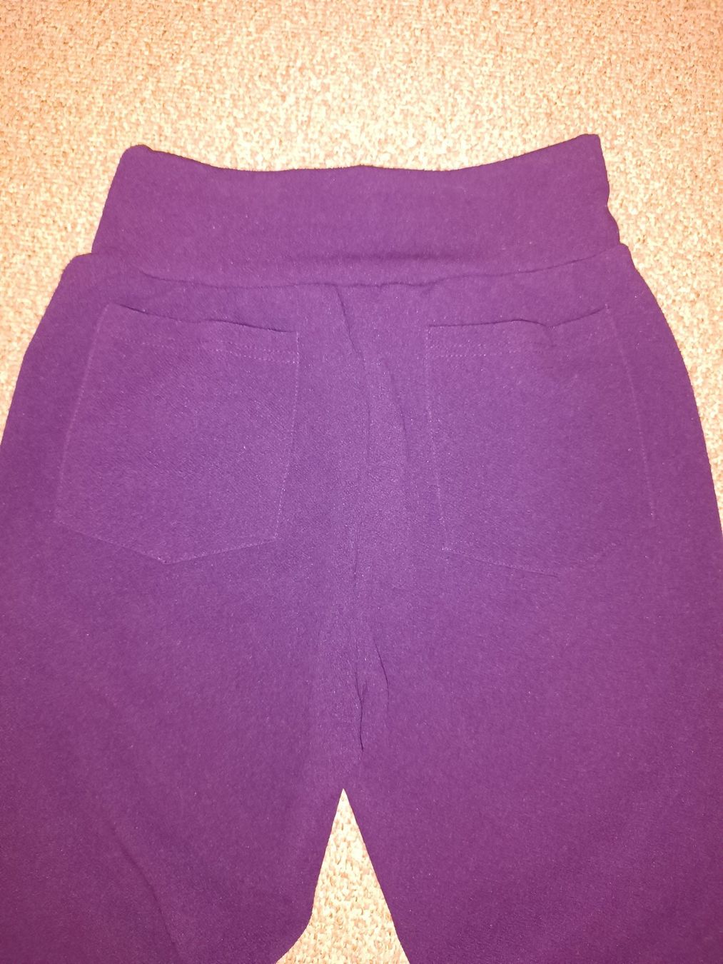 Shein Pantaloni: Schlaghose Stretch mit hoher Taille dunkelviolett – Nuovo (secondo la descrizione) da Horn venduto da sonjamenzi 2