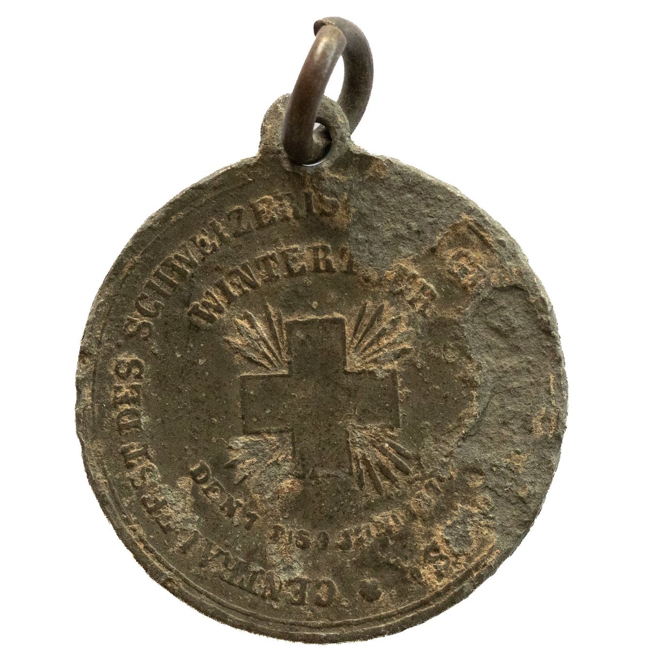 Medaillen: Medaille Centralfest Winterthur ZH 18** – Gebraucht aus Rotkreuz von Swiss-Coins