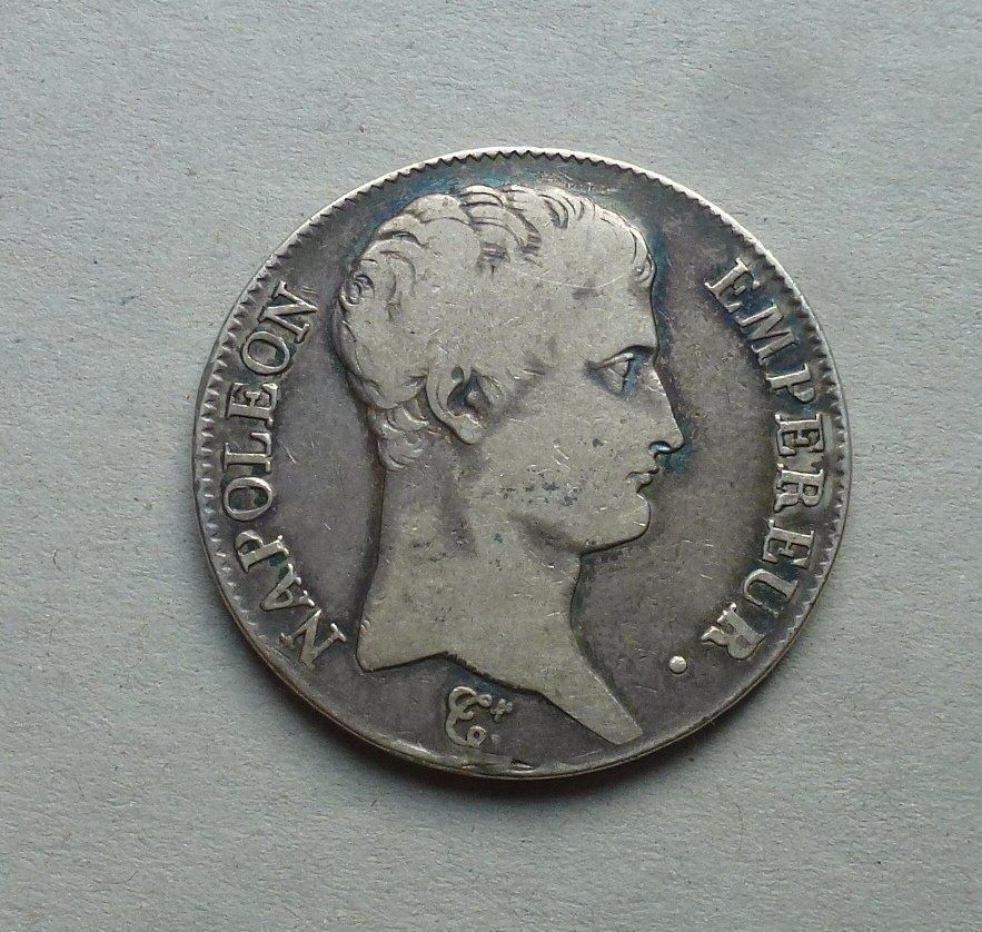 Tutti le monete: Frankreich ++ 5.- Francs AN 13 A – Usato da Walkringen venduto da Casablanca777