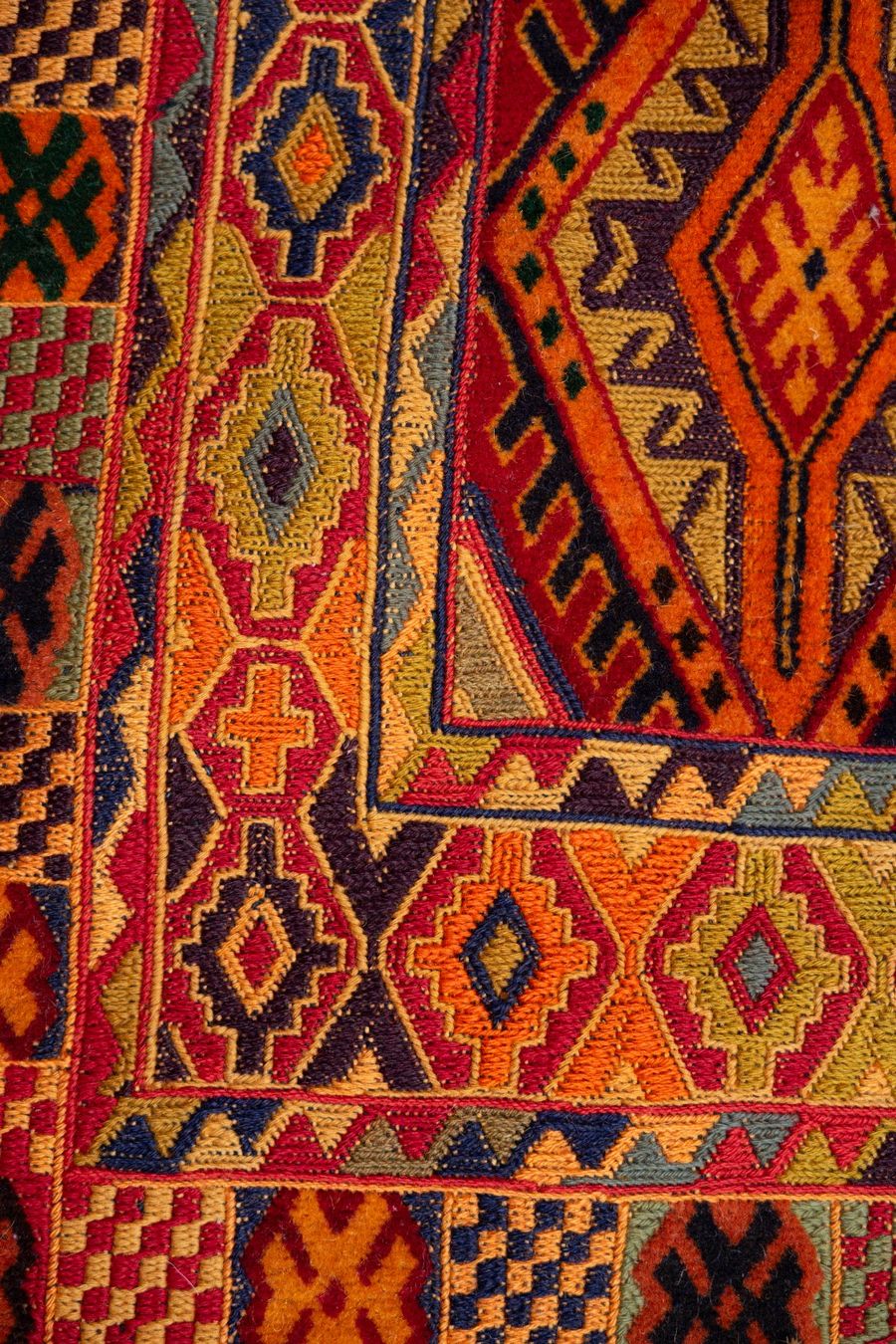 Kelim Tappeti: 193x155cm Afghan Kelim Handgemacht – Nuovo e nell'imballaggio originale da Luzern venduto da Hera.Kollektiv 6