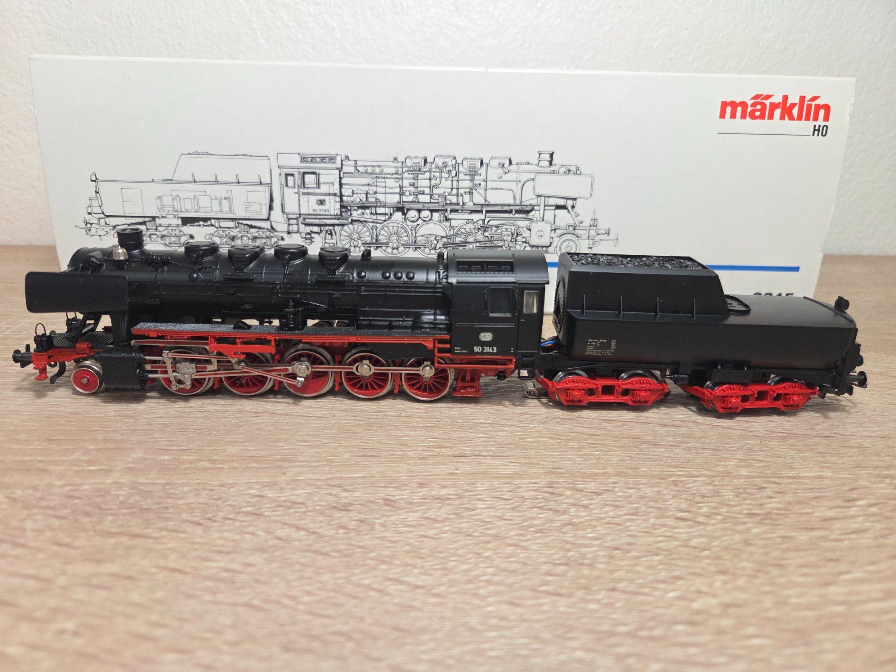 Märklin Modelleisenbahnen: Märklin 3315 Dampflok BR 50 DB H0 – Gebraucht aus St-Aubin-Sauges von Lo_Go 1
