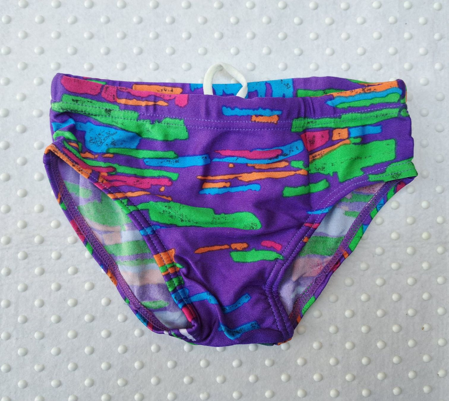 Costumi da bagno: NEU! Retro Badehose mit tollem Muster Gr. 116 – Nuovo (secondo la descrizione) da Gysenstein venduto da joshuas81