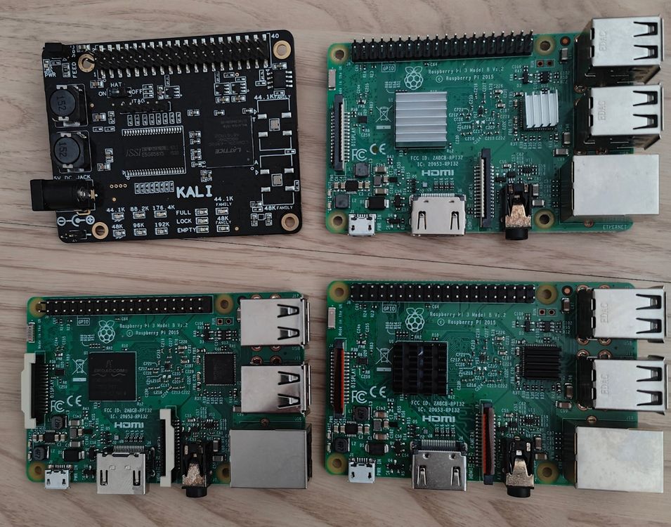 3 x Raspberry Pi 3 1x KALI | Kaufen auf Ricardo