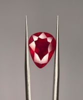Ab 1 Fr. - 6.44 ct natürl. Rubin Edelstein mit Zertifikat