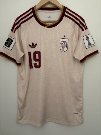 Spanien Auswärts Trikot WM 2026 Lamine Yamal Grösse M Adidas