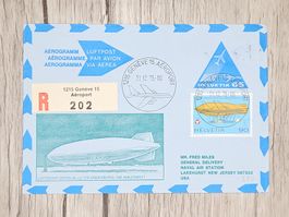 CL12 Enveloppe + Timbre Suisse 1975 Thème Aviation