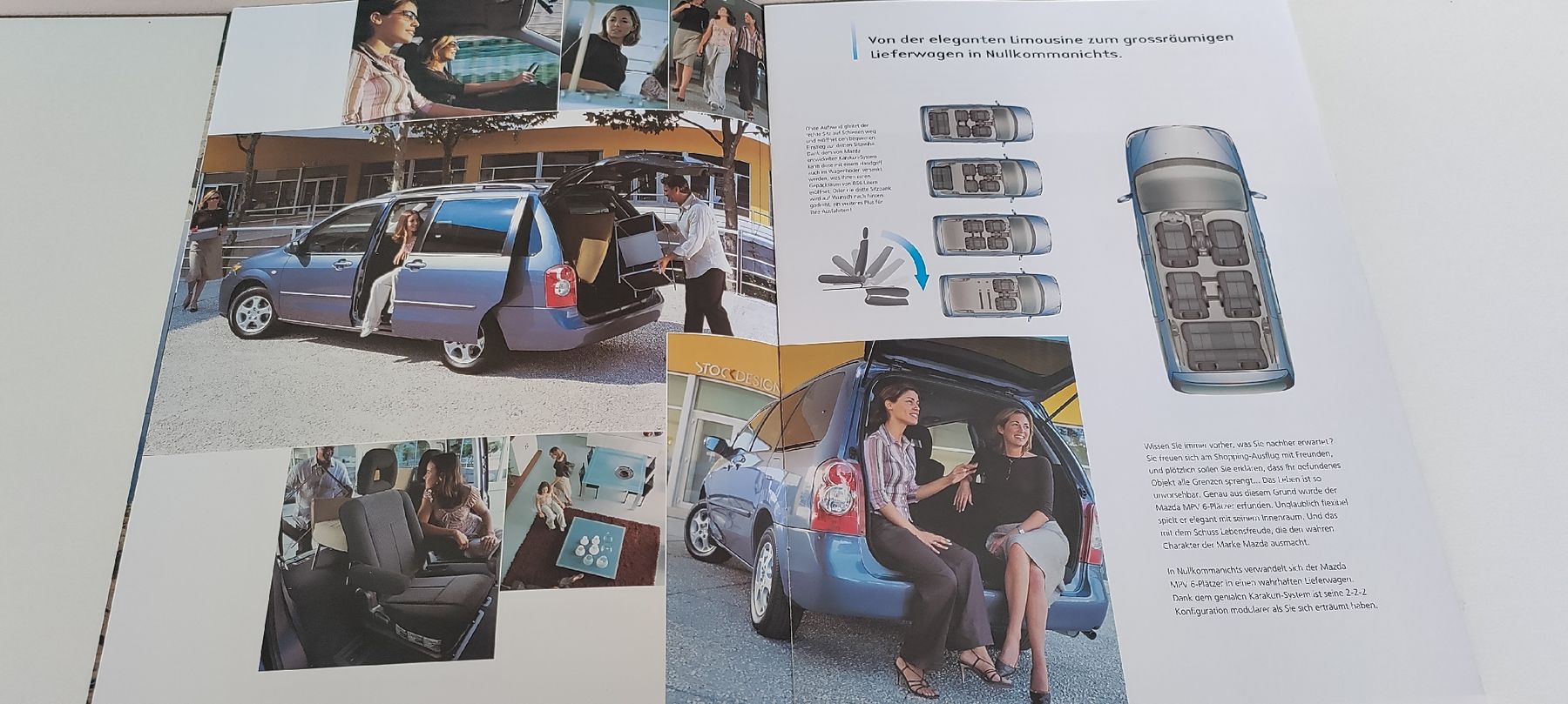Mazda Dokumente: MAZDA MPV - Prospekt/Katalog - DE/inkl. Preisliste – Gebraucht aus Boswil von MAF_952 1