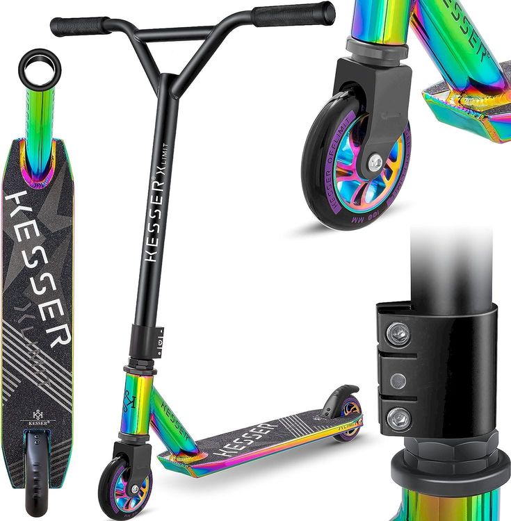 KESSER Stunt Scooter rainbow Kaufen auf Ricardo