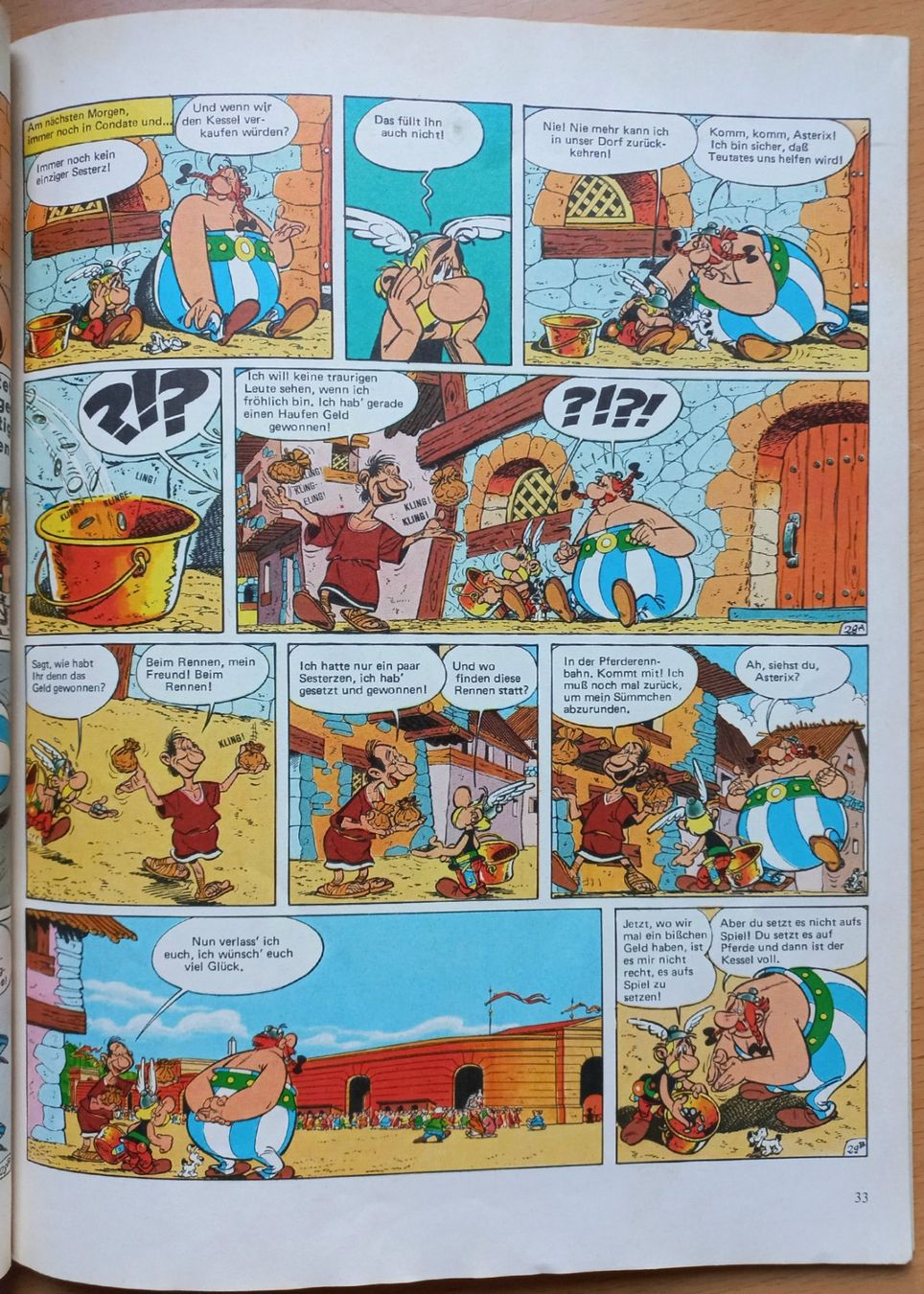 Fumetti: Comic - Asterix XIII - und der Kupferkessel – Usato da Niederuzwil venduto da lubimaja 3