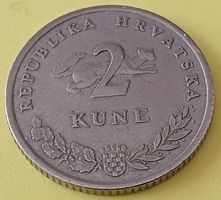 2 Kuna Münze - Thunfisch - REPUBLIKA HRVATSKA Kroatien 2003