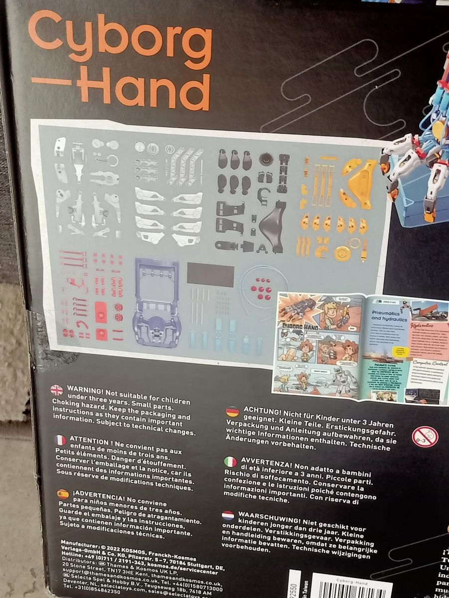 Baukästen: KOSMOS Cyborg Hand Experimentierkasten neu  – Neu (gemäss Beschreibung) aus Wangen b. Olten von Zauberfee65 1