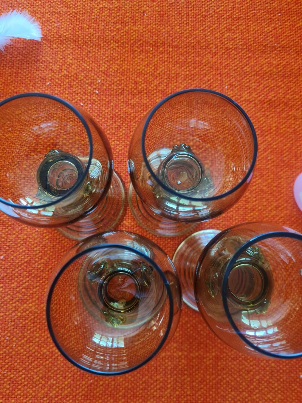 Bicchieri: Vintage Waldglas Weinglässer – Usato da Münsingen venduto da Cuci31 4