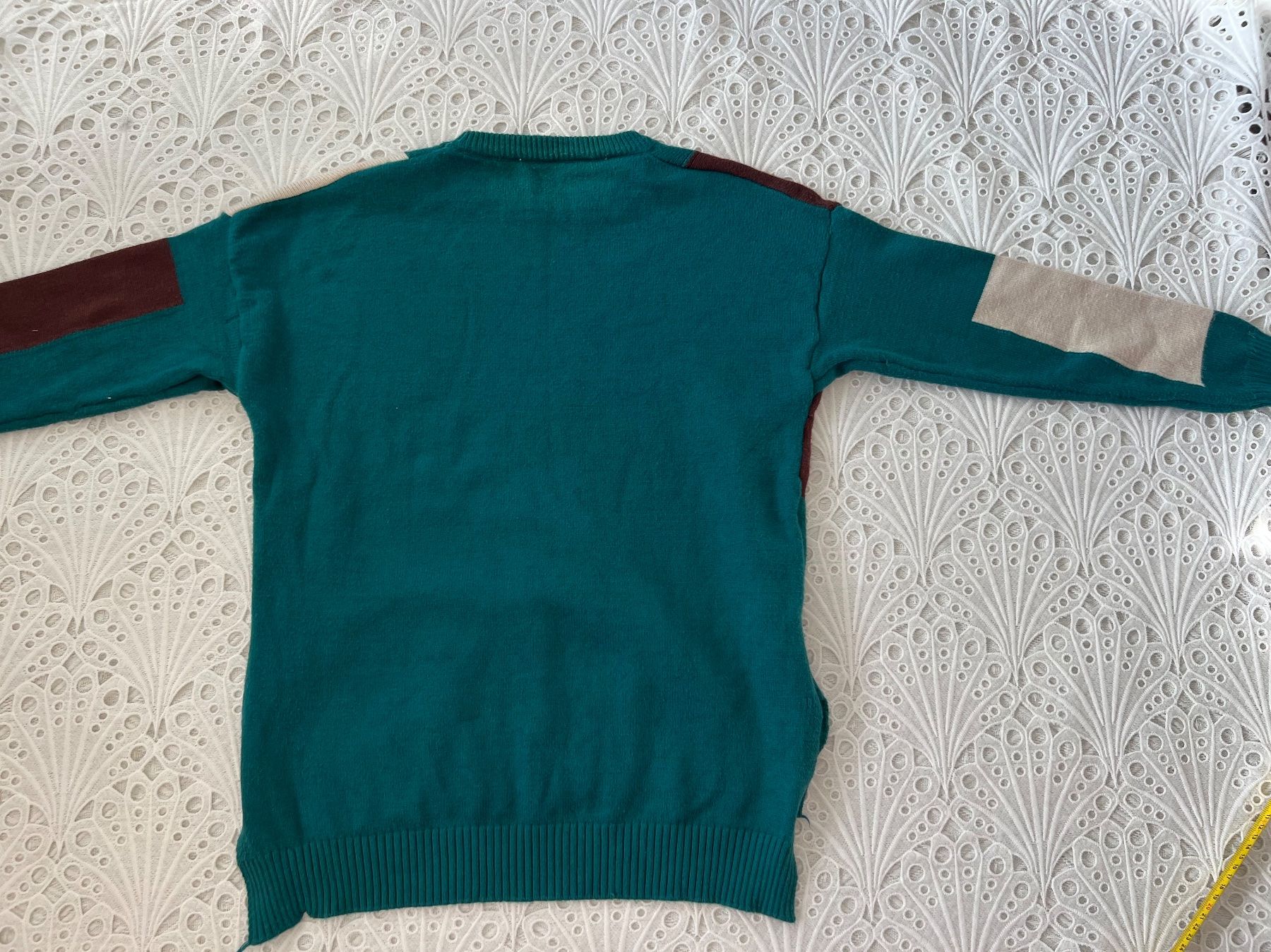 Maglioni & Felpe: Frauen Stricken Pullover Farbe Kontrast Gr S – Usato da Frenkendorf venduto da Style365 4