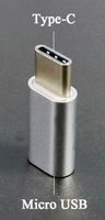 Adapter: Micro -Buchse zu Type C Stecker