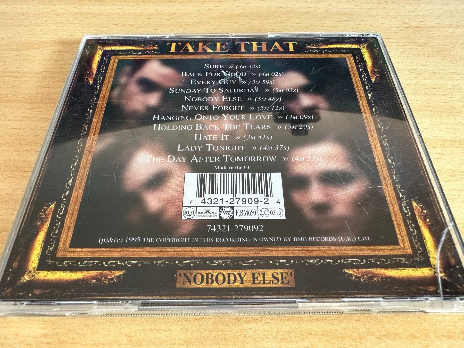 CD: Take That – Nobody Else – Usato da Rikon im Tösstal venduto da Alpenmutz 1