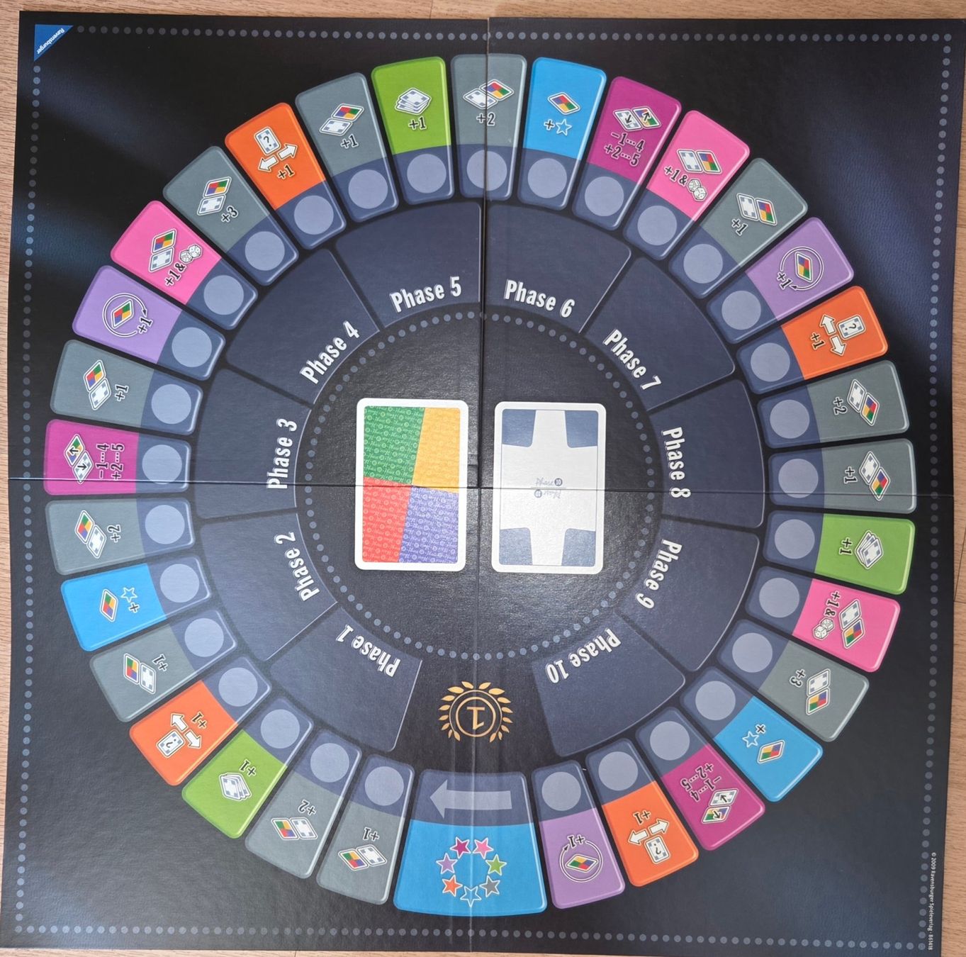 Ravensburger Giochi: Ravensburger Phase 10 - Das Brettspiel von 2010 – Usato da Gossau SG venduto da tenerife11 3