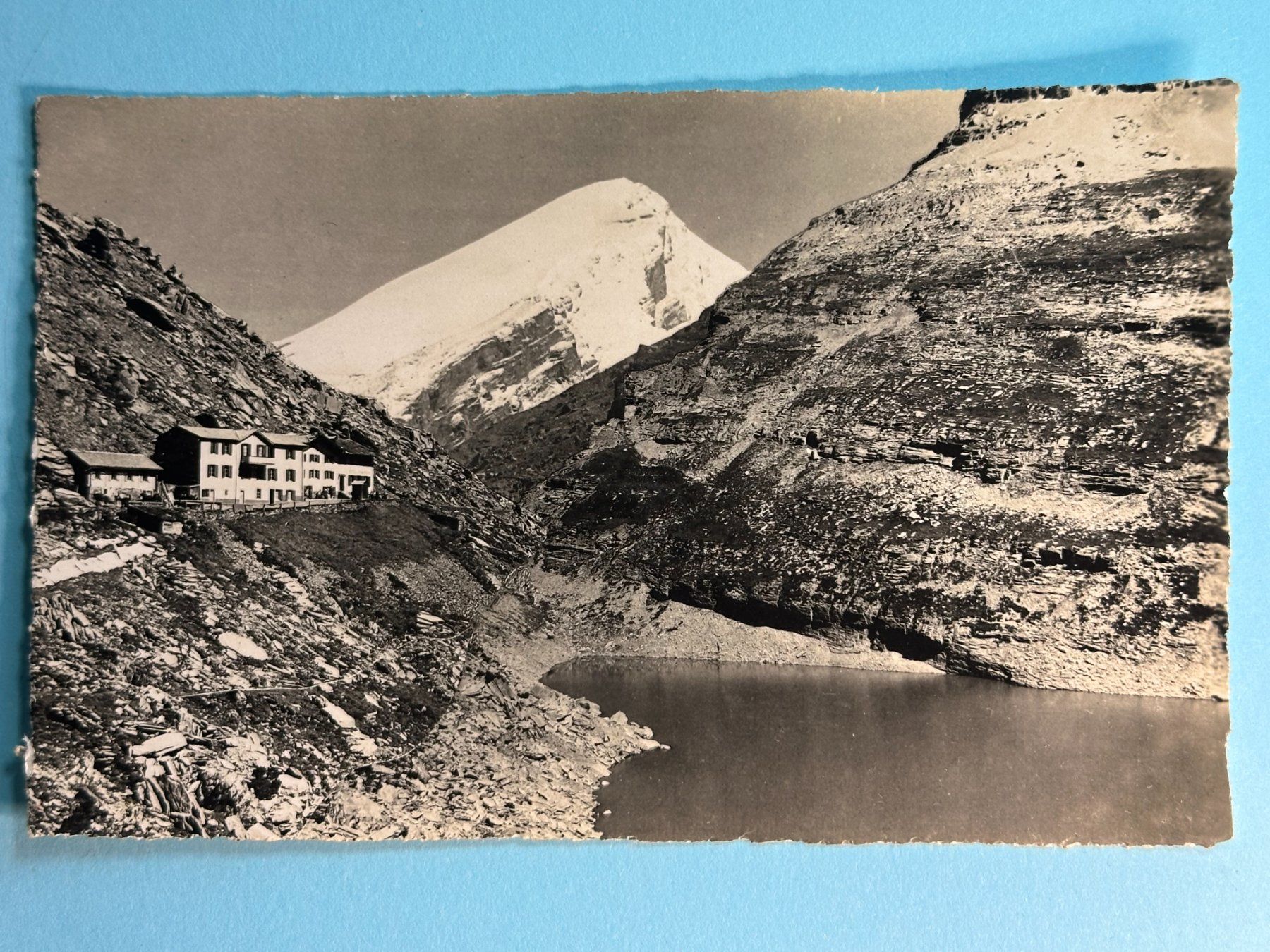 Cartoline postali: Berghotel Schwarenbach am Gemmipass – Usato da Steg VS venduto da danwer74