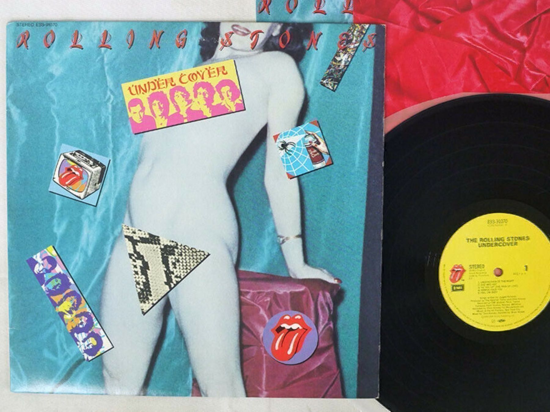 Dischi in vinile: ROLLING STONES Undercover ESS-91070 LP – Usato da founex venduto da cetrarese01